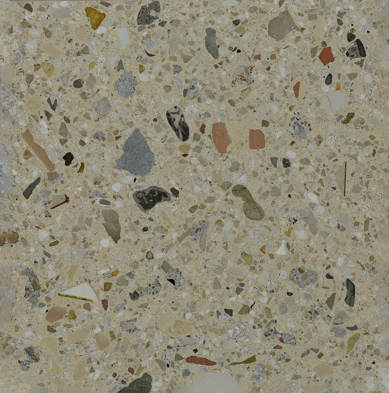 Terrazzo Fliesen - Grob 40x40 cm