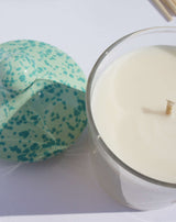 Scented Soy Wax Candle - Green