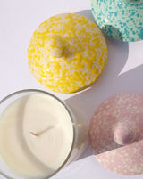 Scented Soy Wax Candle - Yellow